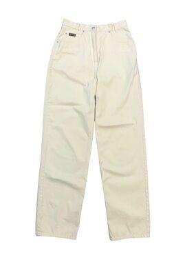 Pendleton Butter Yellow High Rise Wide Leg Pants Jeans Size 6 Coastal Lagenlook